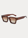 Modische quadratische Vintage-Sonnenbrille