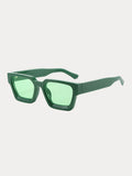 Modische quadratische Vintage-Sonnenbrille