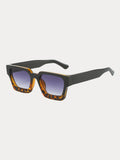 Modische quadratische Vintage-Sonnenbrille