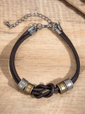 Einzigartiges Vintage-Knoten-Wickelarmband