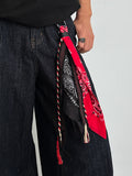 Paisley Bandana Geldbörsen-Jeanskette