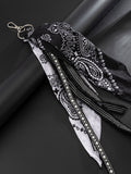 Paisley Bandana Geldbörsen-Jeanskette