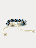 Gewebte Seilarmbänder im Bohemian-Stil