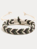 Gewebte Seilarmbänder im Bohemian-Stil