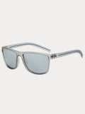 Polarisierte Sonnenbrille mit quadratischem Rahmen