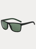 Polarisierte Sonnenbrille mit quadratischem Rahmen