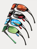 Rechteckige polarisierte Outdoor-Radsonnenbrille
