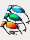Rechteckige polarisierte Outdoor-Radsonnenbrille