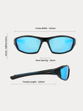 Rechteckige polarisierte Outdoor-Radsonnenbrille