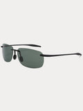 Vintage Randlose Rechteckige Sonnenbrille