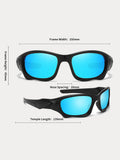 Winddichte polarisierte Sportsonnenbrille für Outdoor-Aktivitäten