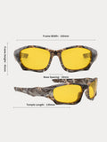 Taktische Camouflage-Sportsonnenbrille für Outdoor-Aktivitäten