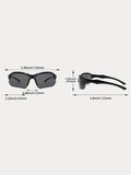 Stilvolle polarisierte Sportsonnenbrille mit UV-Schutz