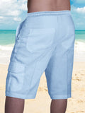 Baumwoll Shorts mit Taschen