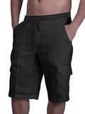 Baumwoll Shorts mit Taschen