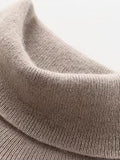 Herren Basic-Rollkragenpullover aus Baumwoll-Mix
