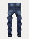 Slim Fit Destroyed Jeans