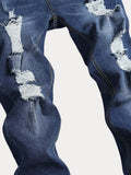 Slim Fit Destroyed Jeans