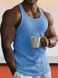 Körperbetontes Gym-Strick-Tanktop