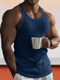 Körperbetontes Gym-Strick-Tanktop