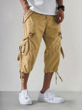 Stilvolle Cargo-Shorts aus 100% Baumwolle