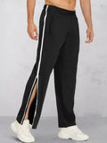 Bequeme Hose mit seitlichen Doppelreißverschlüssen