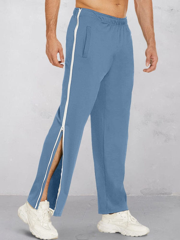 Bequeme Hose mit seitlichen Doppelreißverschlüssen