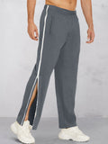 Bequeme Hose mit seitlichen Doppelreißverschlüssen