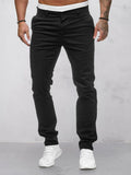 Casual bequeme einfarbige Hose