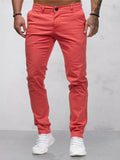 Casual bequeme einfarbige Hose
