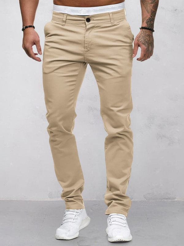Casual bequeme einfarbige Hose