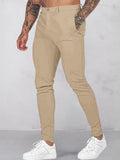 Casual bequeme einfarbige Hose