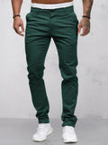 Casual bequeme einfarbige Hose