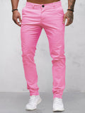 Casual bequeme einfarbige Hose