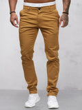 Casual bequeme einfarbige Hose