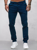 Casual bequeme einfarbige Hose