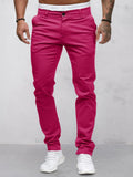 Casual bequeme einfarbige Hose