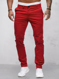 Casual bequeme einfarbige Hose
