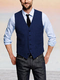 Klassische Retro Tweed Weste