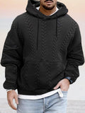 Strukturierter Hoodie in lockerer Passform