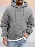 Strukturierter Hoodie in lockerer Passform