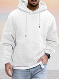Strukturierter Hoodie in lockerer Passform