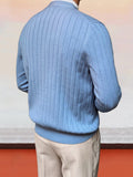 Eleganter Strick Cardigan mit V Ausschnitt