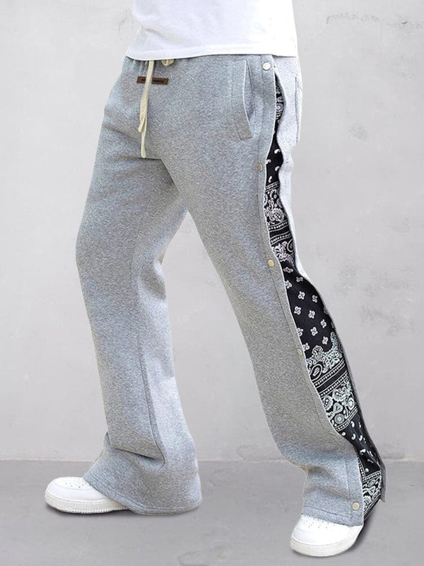 Stylische Paisley-Patchwork Sweatpants