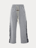 Stylische Paisley-Patchwork Sweatpants