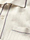 Weiches Atmungsaktives Strick-Poloshirt