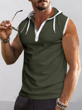 Weiches Waffle-Kapuzen-Tanktop