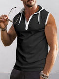 Weiches Waffle-Kapuzen-Tanktop