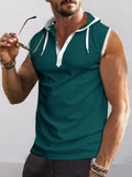 Weiches Waffle-Kapuzen-Tanktop