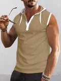 Weiches Waffle-Kapuzen-Tanktop